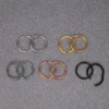 316 medical stainless steel nasal septum puncture ring, ear cartilage ring
