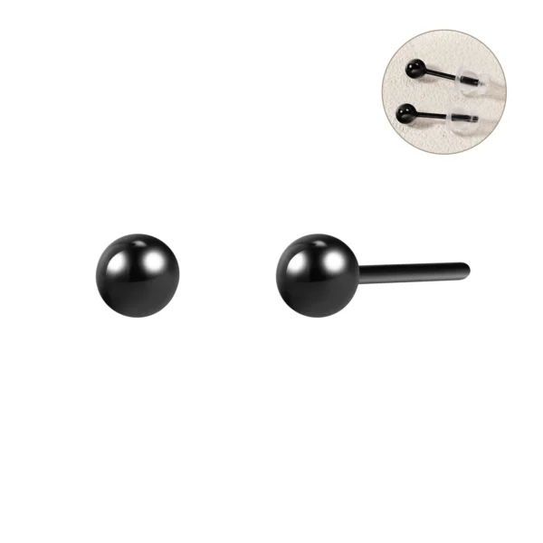 Fashion Ceramic Stud Earrings Blue Purple Black Yellow Pink Ceramic Jewelry Women