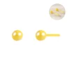 Fashion Ceramic Stud Earrings Blue Purple Black Yellow Pink Ceramic Jewelry Women