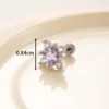 Hb057d0a0863640c4830234ea83041306G.webp Wholesale Snowflake Tragus Conch Ear Lobe Piercing Stainless Steel Helix Piercing Jewelry