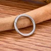 Stainless Steel Lip Hoop Hinged Opening Nose Ring Septum Body Piercing Jewelry