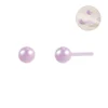 Fashion Ceramic Stud Earrings Blue Purple Black Yellow Pink Ceramic Jewelry Women