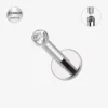 Astm F136 Titanium Wholesale Labret Piercing Studs Lip Piercing Labret Lip Rings Piercing Body Jewelry Labret Studs