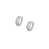 Geometric Earring Jewelry Zircon Cartilage Hoop Earrings Huggie Hoops Hollow Earrings